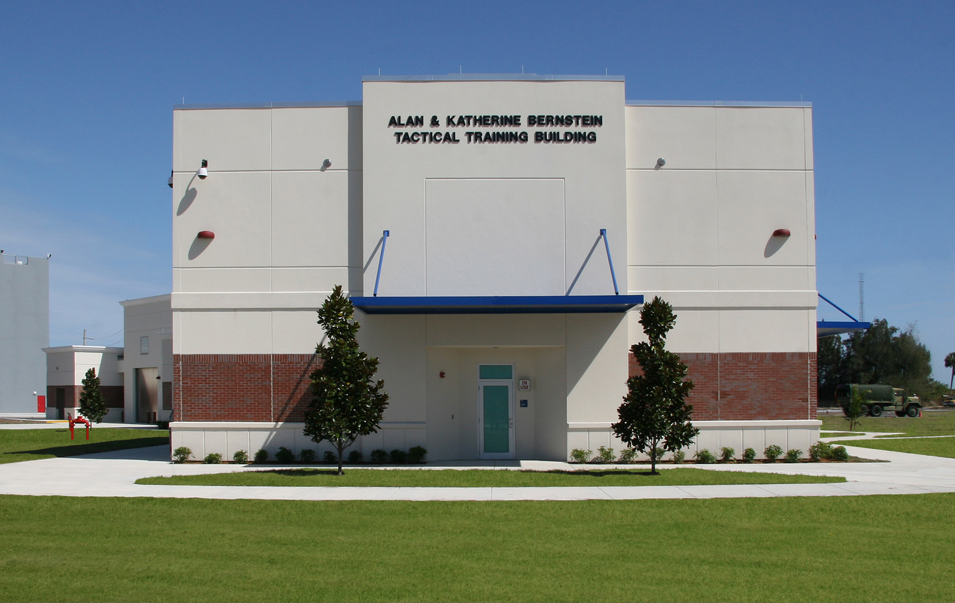 Alan and Katherine Bernstein Tactical Training Building Exterior